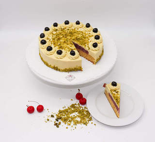 Pistazien Weichsel Torte 