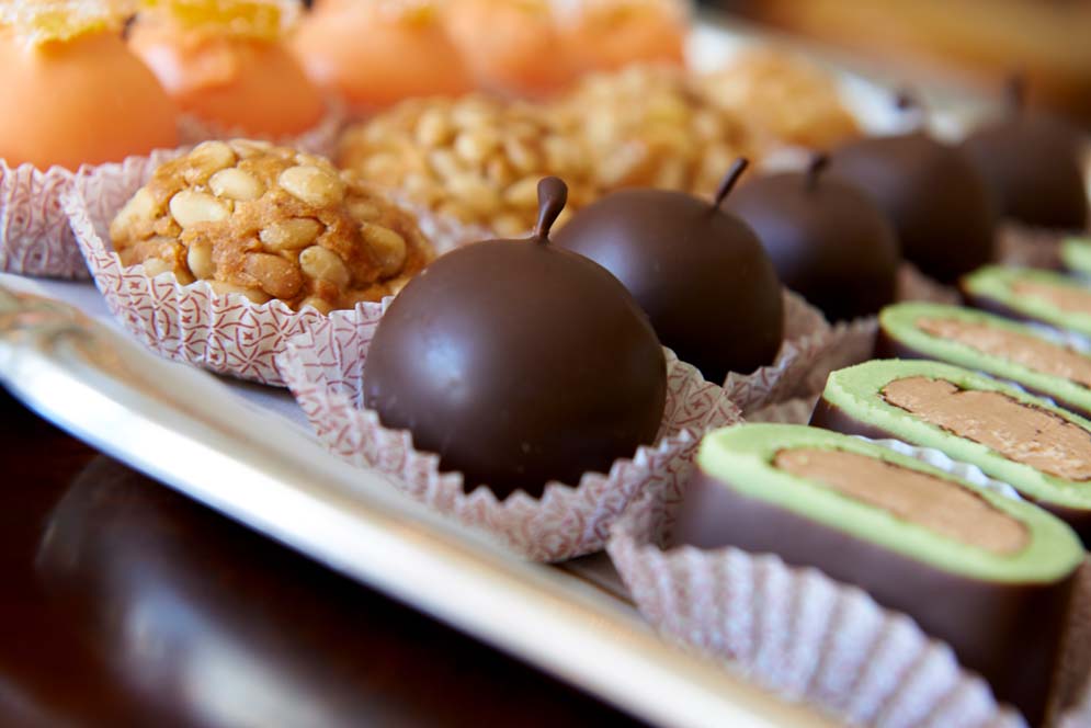 Mixed confectionery at Conditorei Sluka