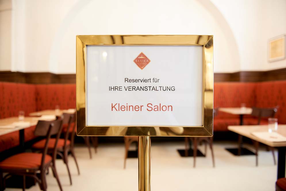 Veranstaltung in der Conditorei Sluka Kärntner Strasse 